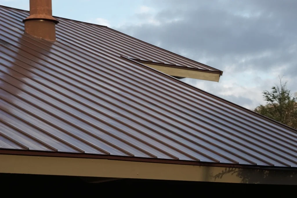 beautiful-brown-metal-roof